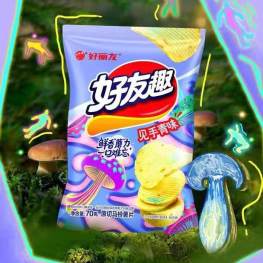 好丽友好友趣 见手青味 薯片