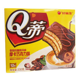 好丽友Q蒂 摩卡巧克力味12颗