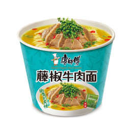 碗装 康师傅方便面 藤椒牛肉面