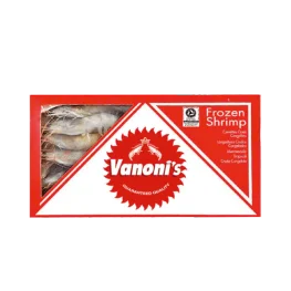 Vanoni's 无头带壳大虾 26/30 盒装 800g