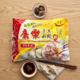 康乐 手工水饺 鸡肉香菇 410g