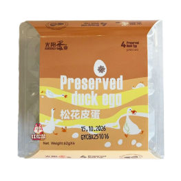 光阳 松花皮蛋 4颗装